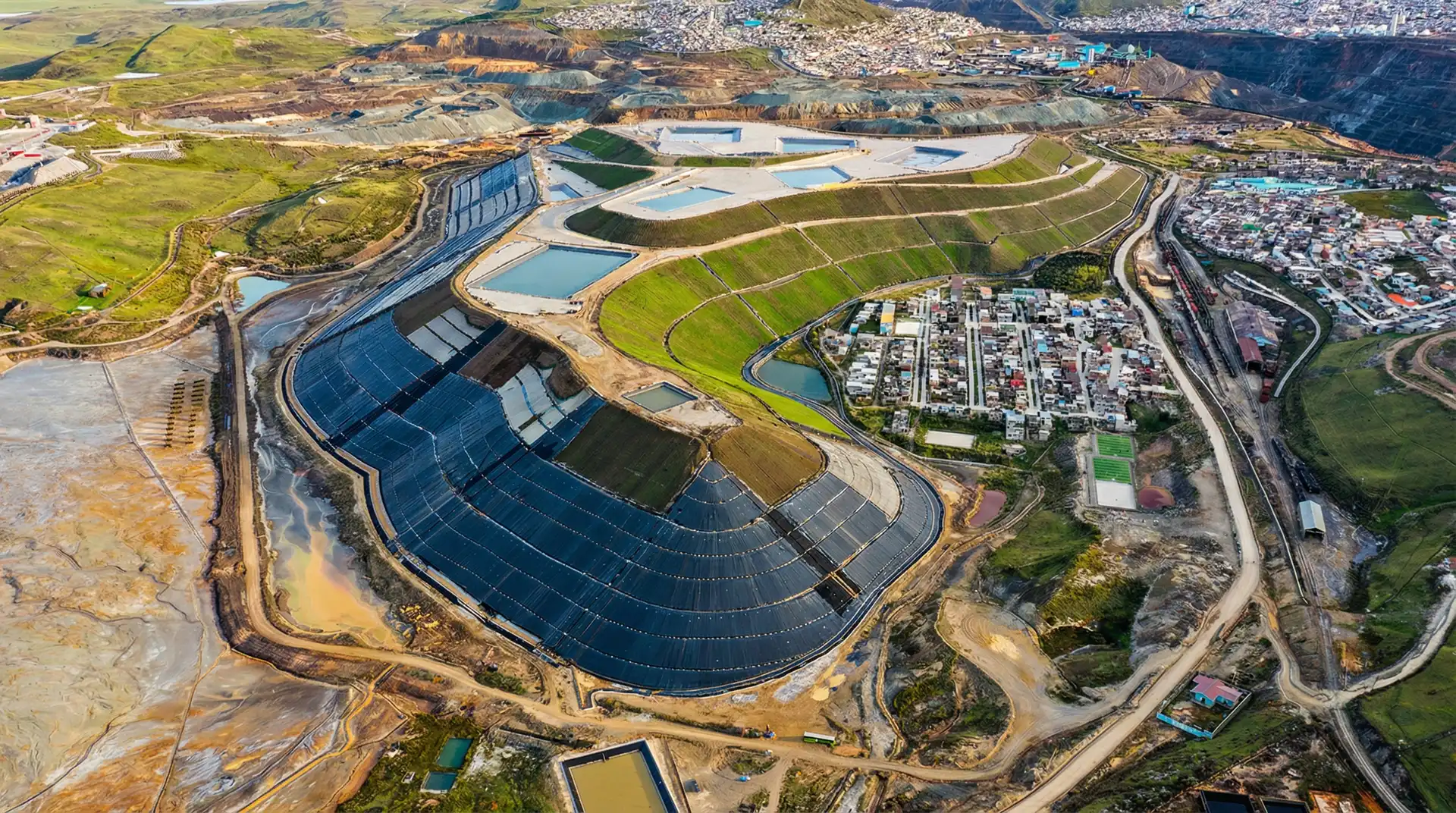 Proyecto de ingeniería con geosintéticos